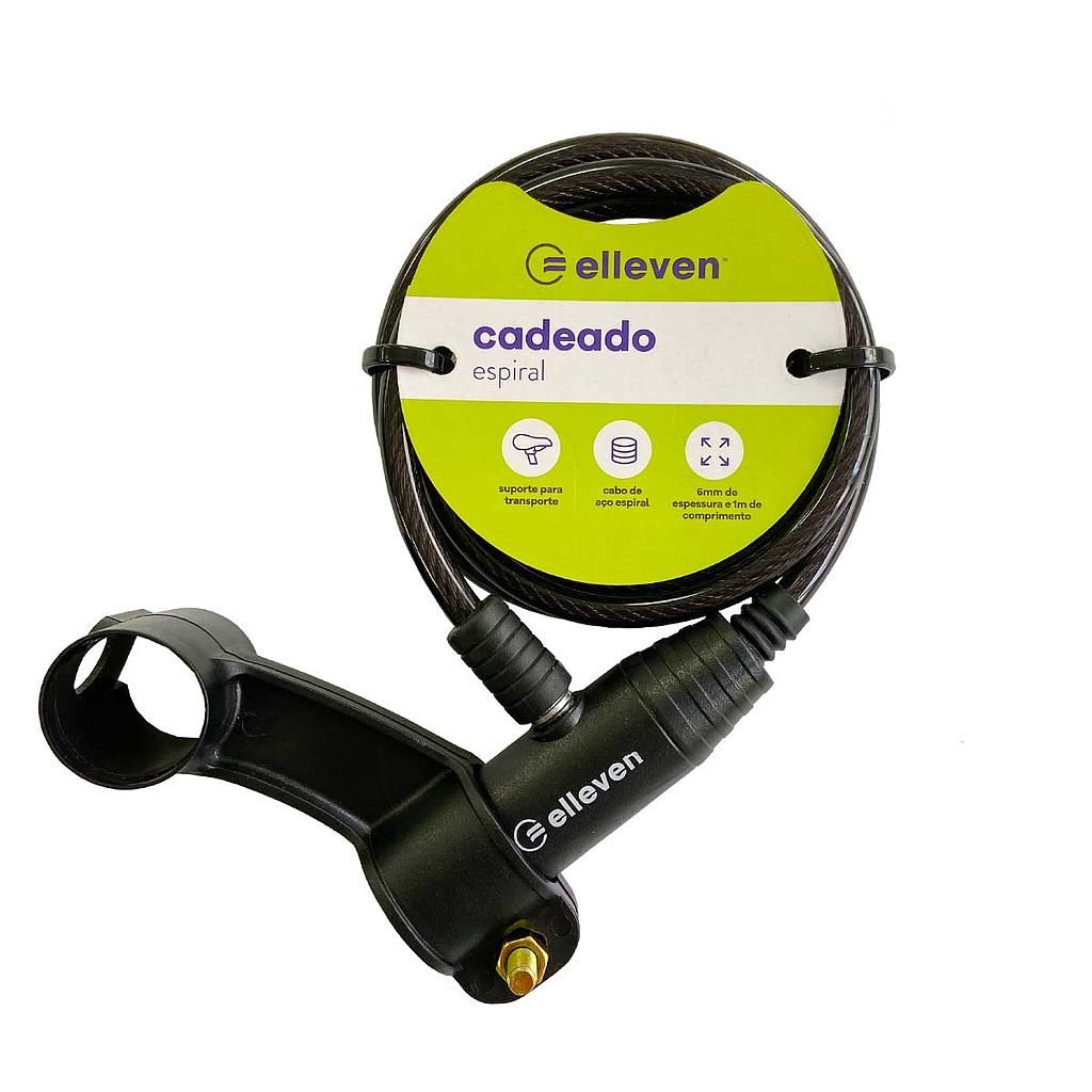 Cadeado Espiral Elleven 6mmX1000mm