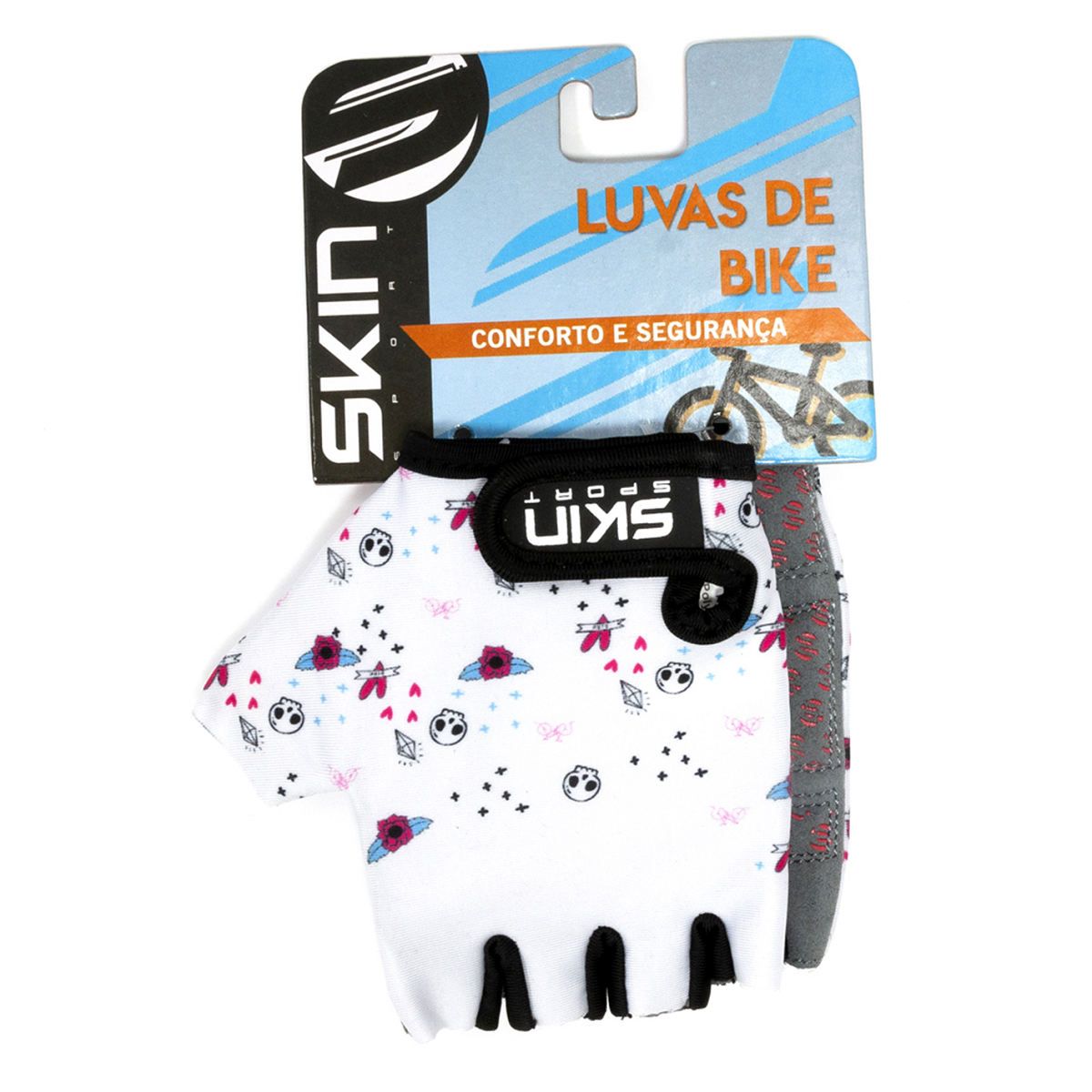 LUVA INF. SPORT SKIN BRANCO/VAMP