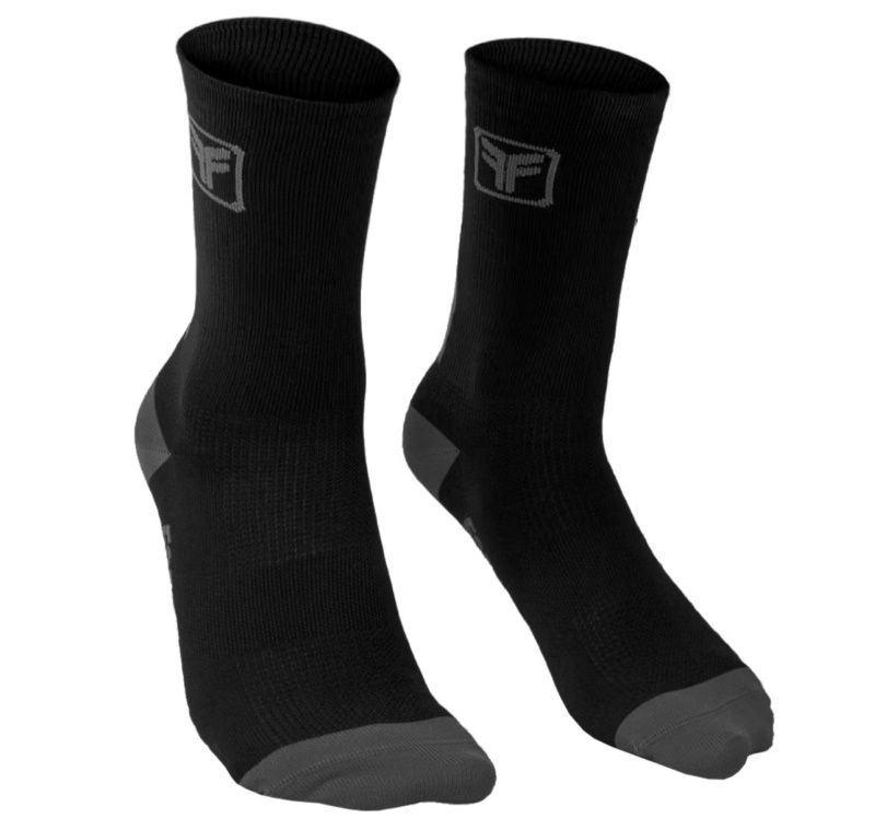 Meia de Ciclismo Free Force Helix Preta