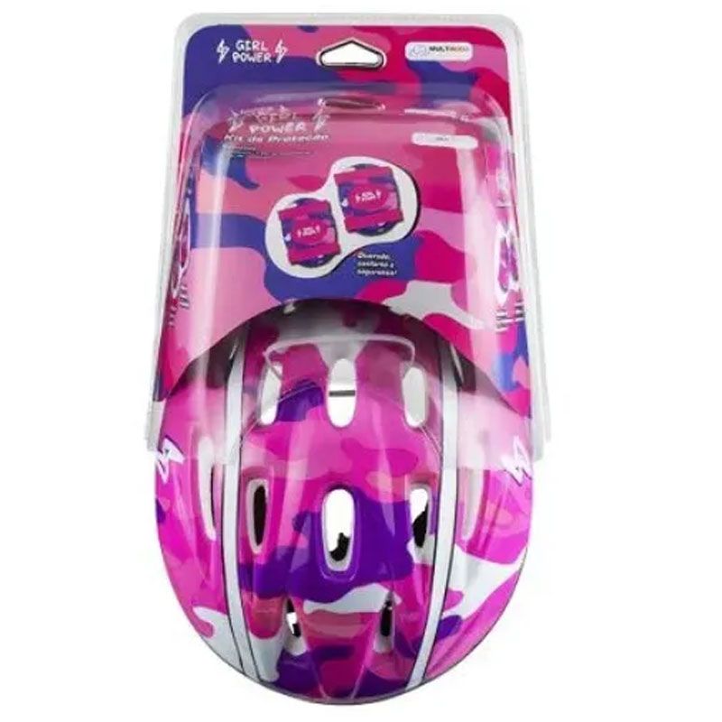 Capacete Ciclismo Infantil com Kit de Pro...