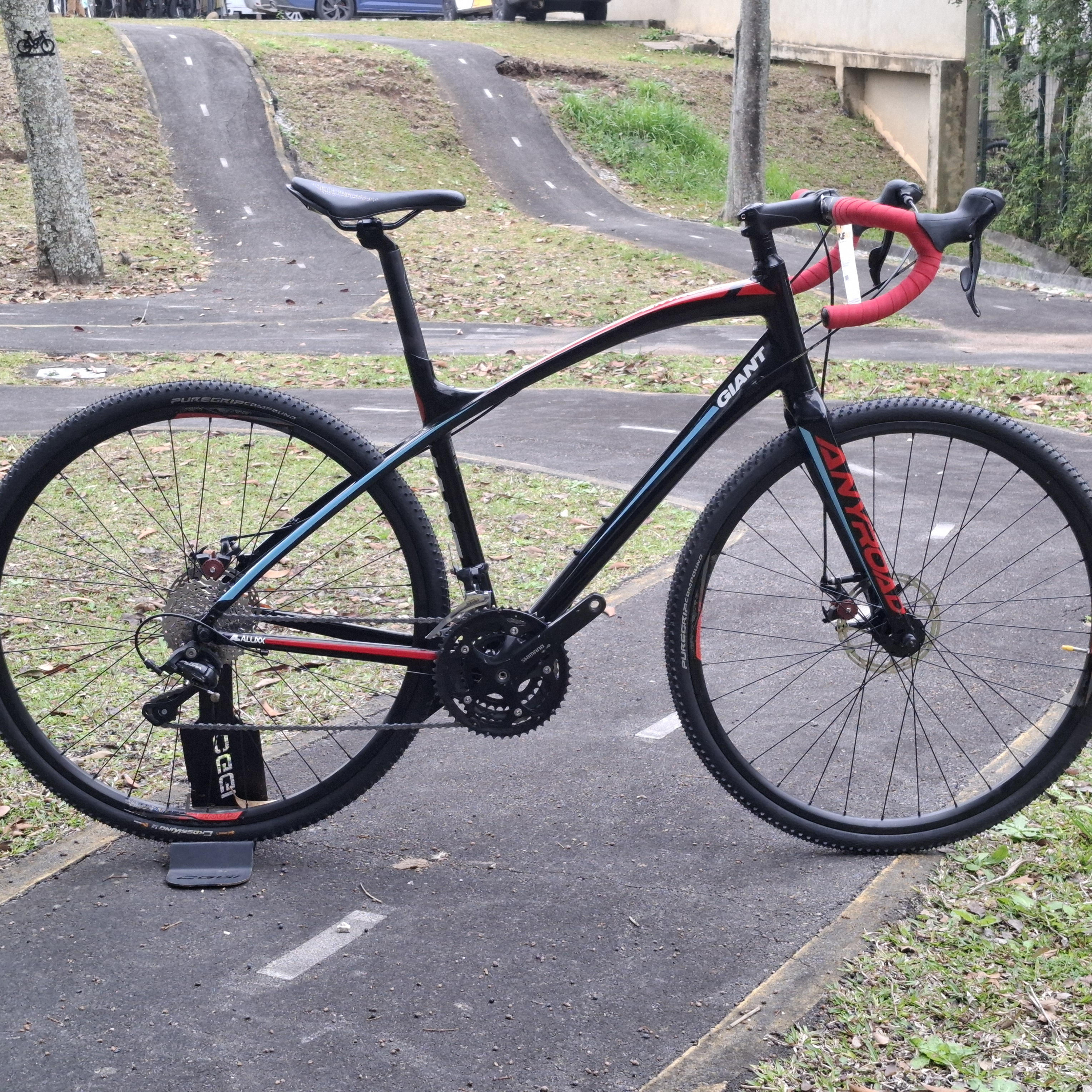 Bicicleta Seminova Gravel Giant Anyroad T...