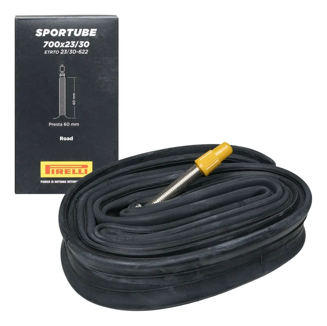 Câmara de Ar Pirelli RoadTube 700x23/30 60mm