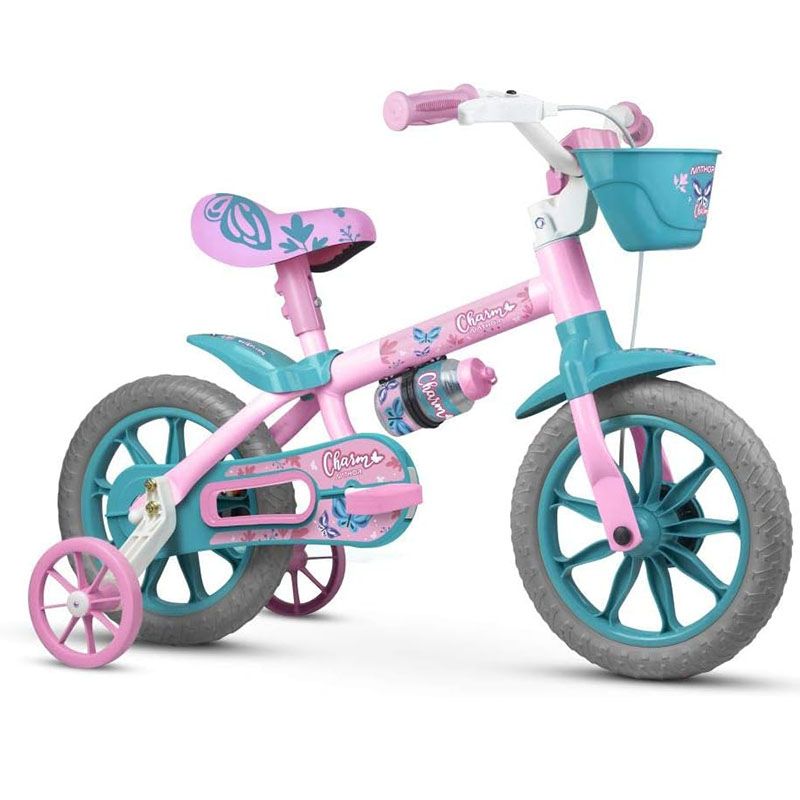 Bicicleta Infantil Aro 12 Nathor Charm