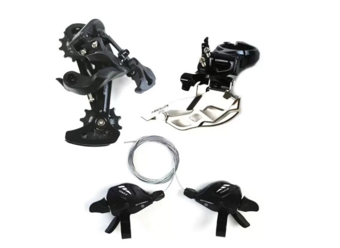 KIT DE TRANSMIÇÃO ABSOLUTE A7 WILD 20V PRETO