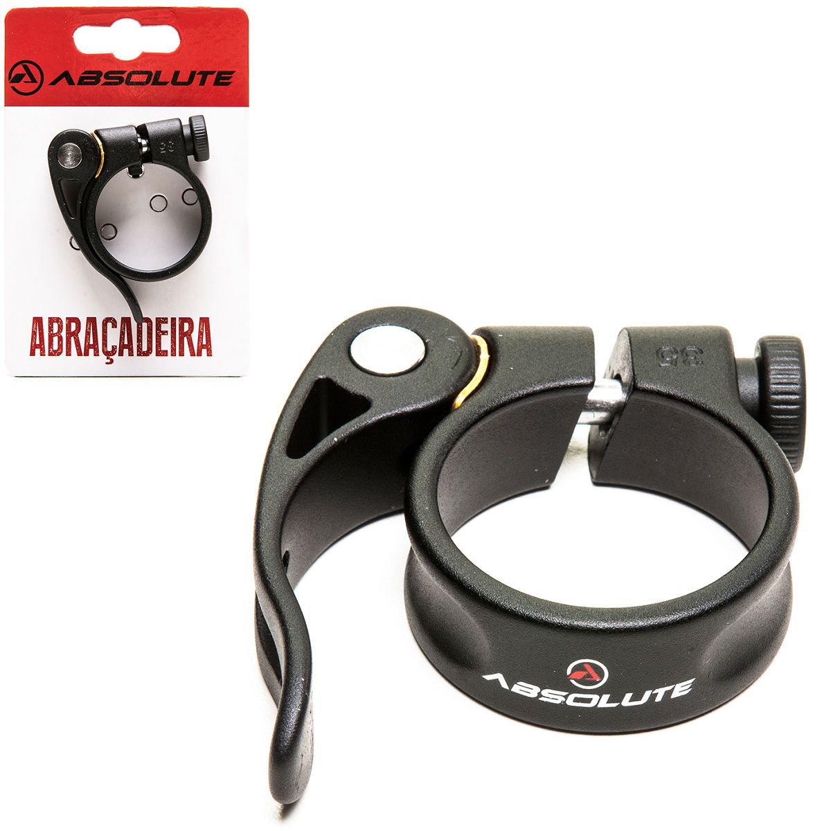 ABRAÇADEIRA DE CANOTE DE SELIM 35mm C/BLO...