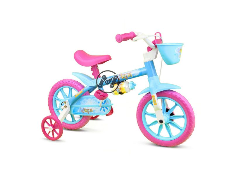 BICICLETA NATHOR ARO 12 ANTONELLA AQUA
