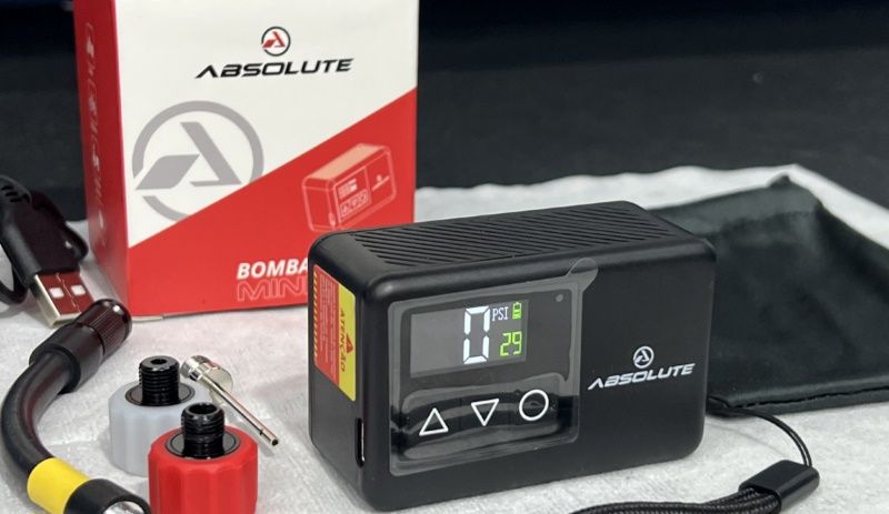 BOMBA DE AR ELÉTRICA PORTATIL MINI 120PSI