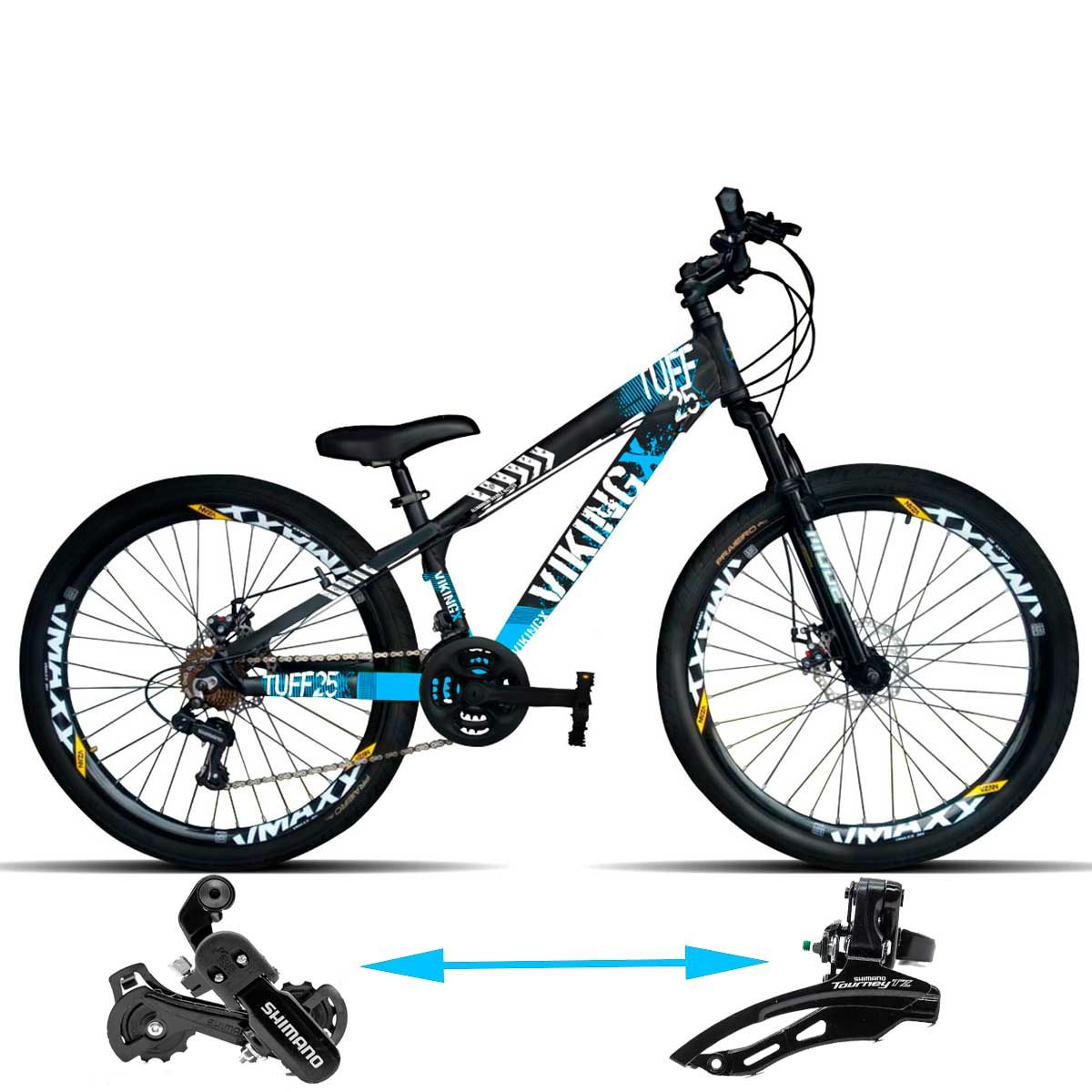 Bicicleta MTB Aro 26 Viking X Tuff Freeride