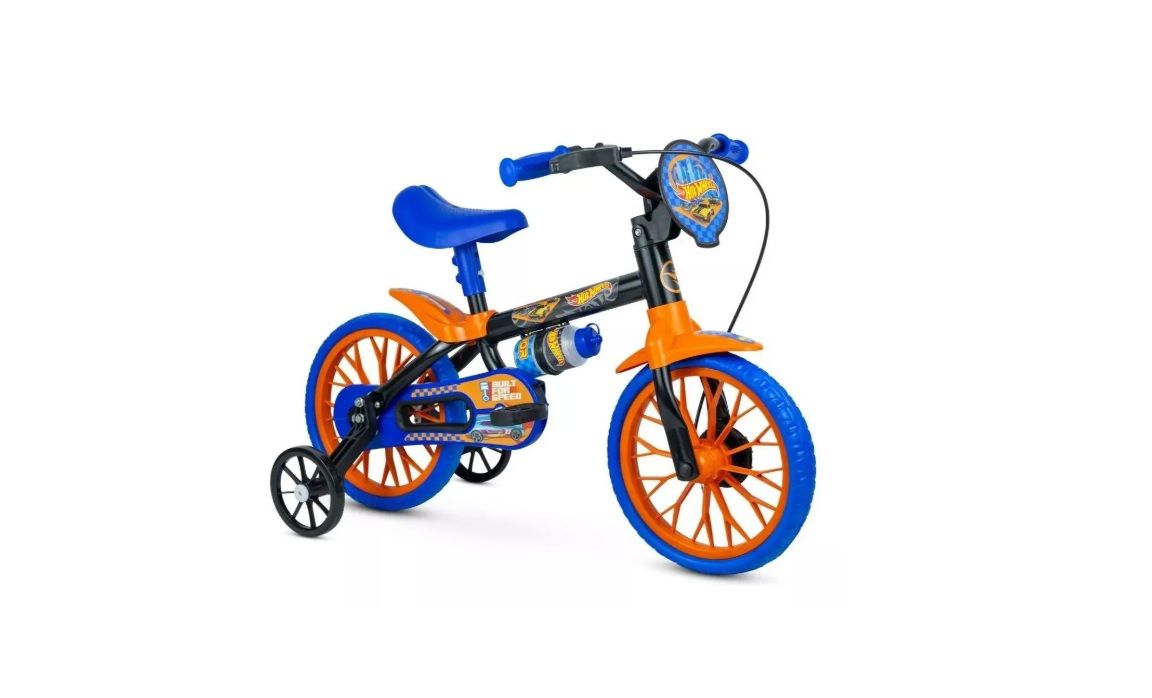 Bicicleta Infantil Aro 12 Hot Wheels