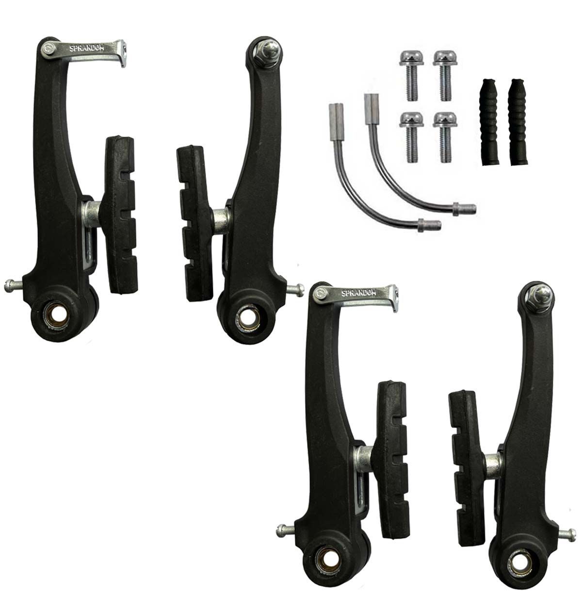 FREIO V-BRAKE NYLON PRETO ORBITAL