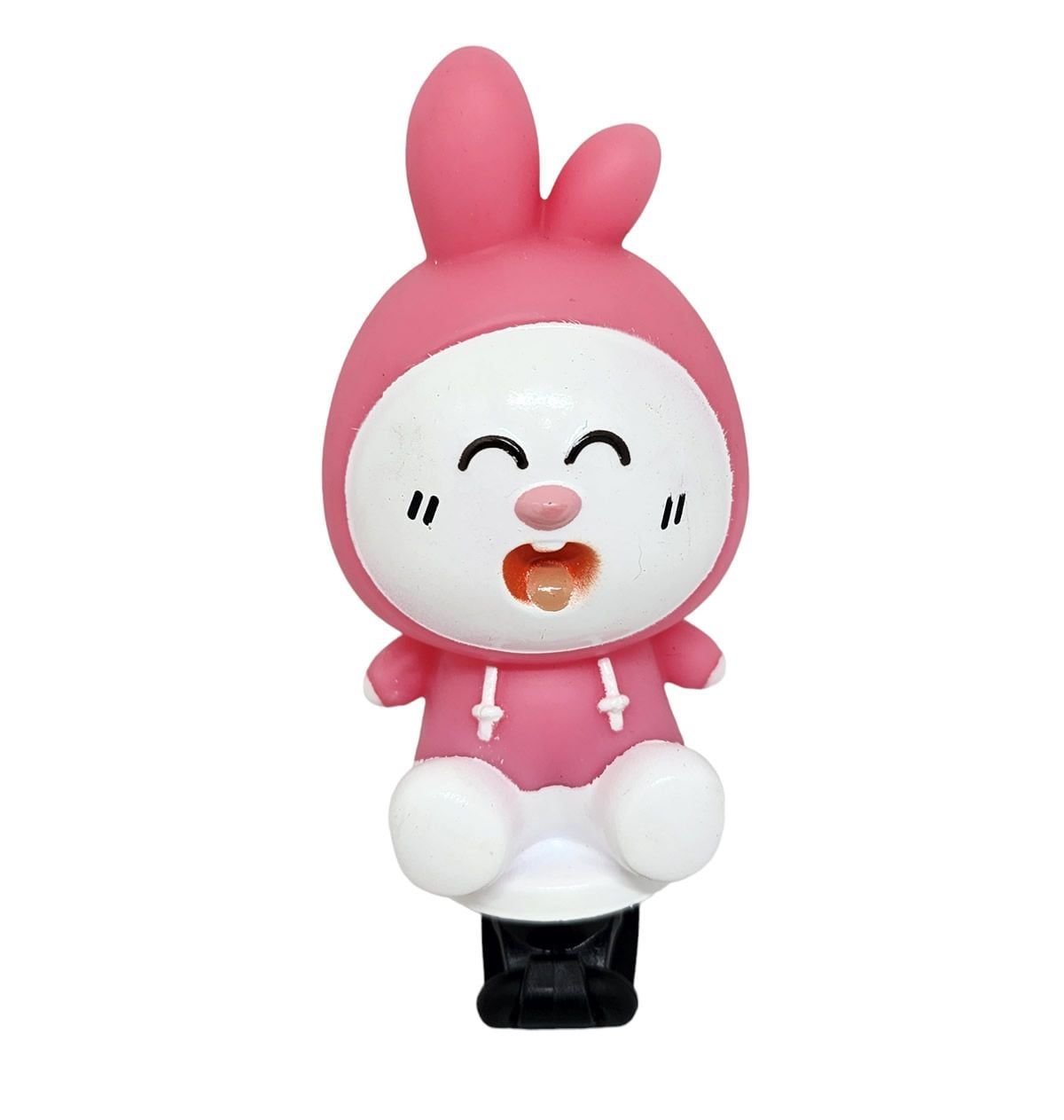 Buzina Silicone Coelho Rosa