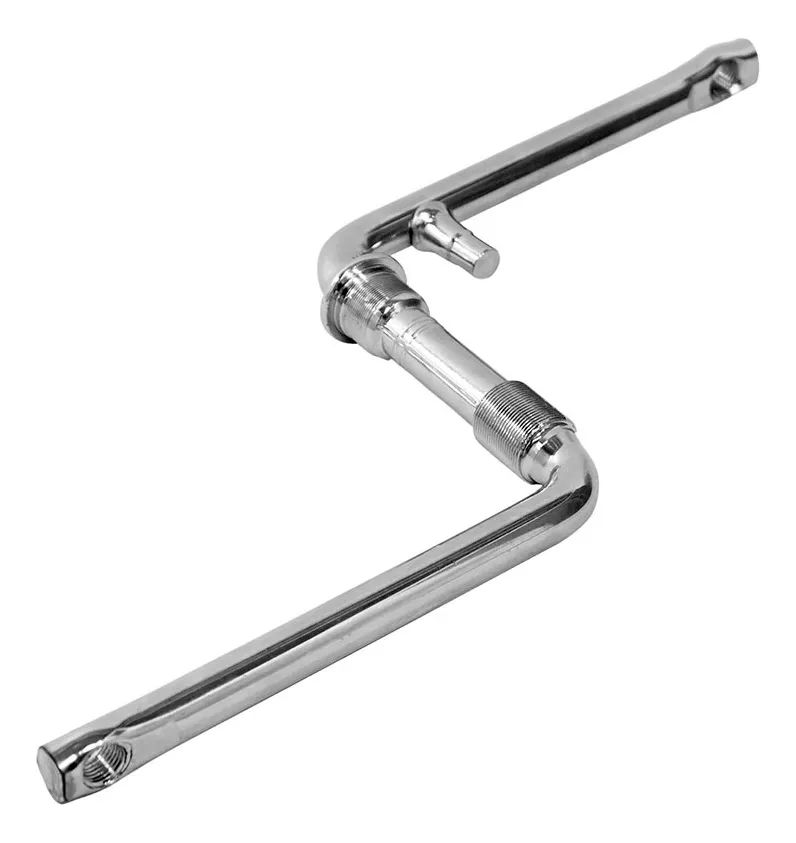 Pedivela Monobloco Cromado 165mm x 116mm