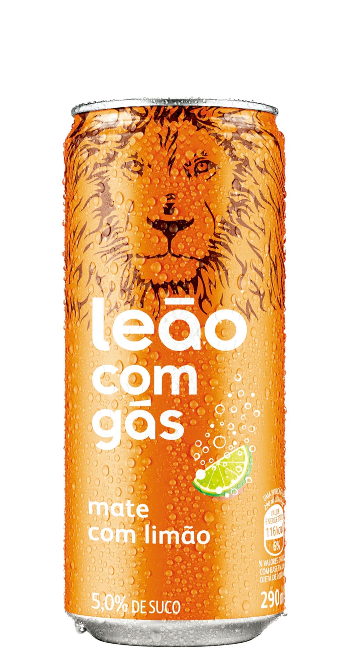 CHA MATTE LEAO COM GÁS 290ML