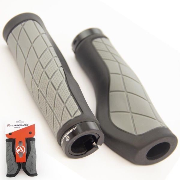 MANOPLA ABSOLUTE EG4 PRETO/CINZA 