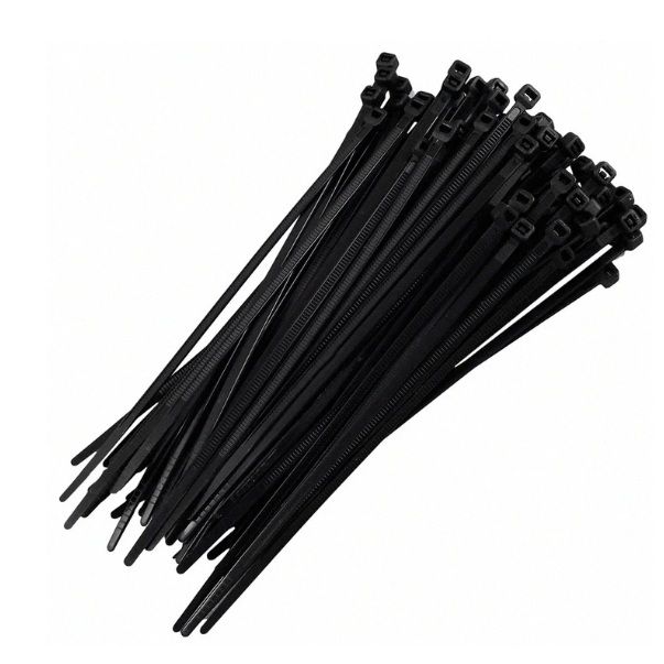 PRISILHA DE NYLON 5mmX400mm PRETA