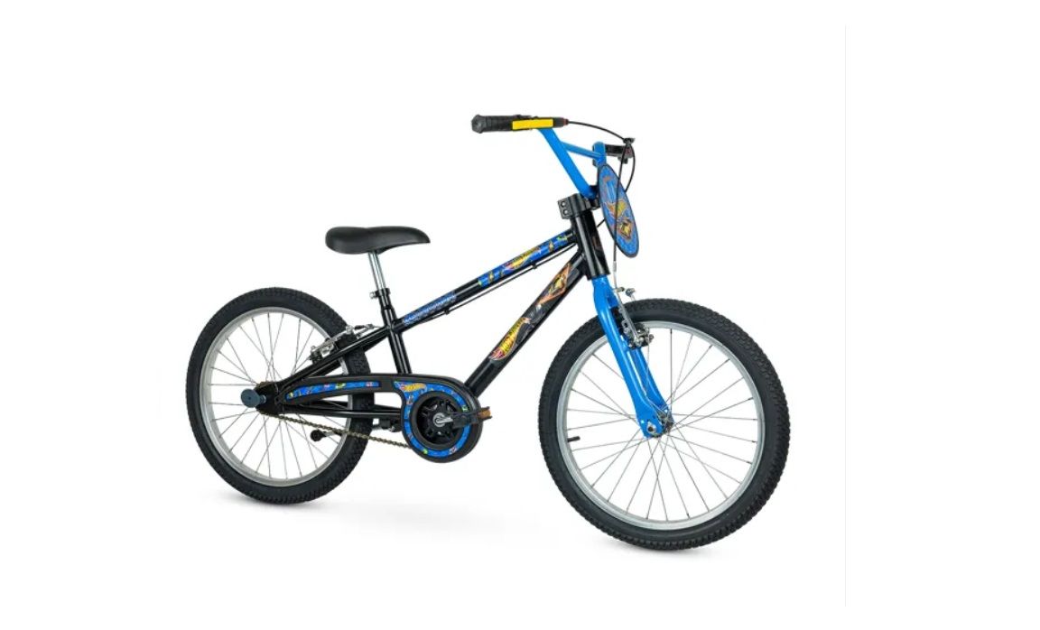 Bicicleta Infantil Aro 20 Nathor Hot Wheels