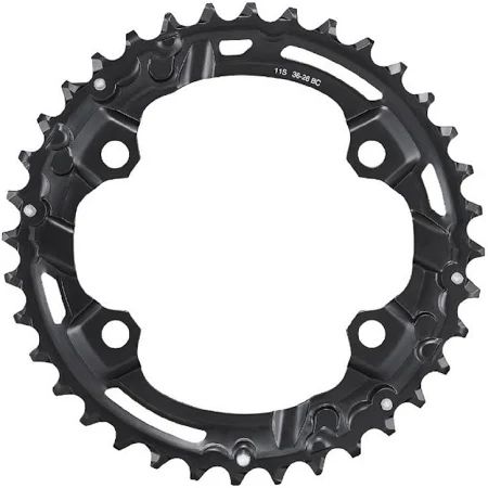 Coroa 36D Shimano M5100 BCD 96mm Assimétrica
