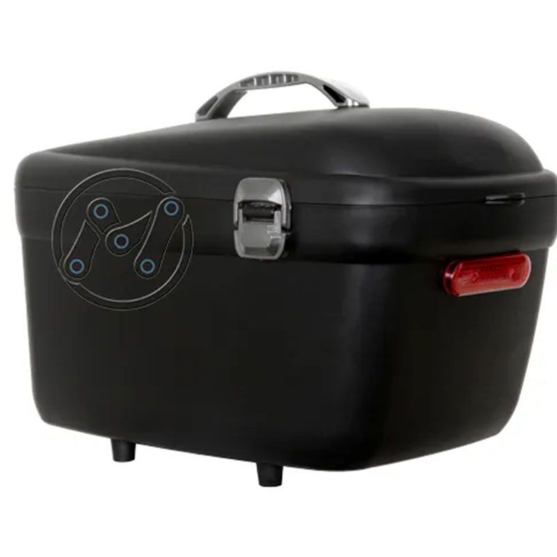 BAU BOX PRETO PARA BAGAGEIRO