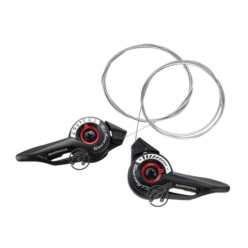 ALAVANCA SHIMANO TZ-500 6V.